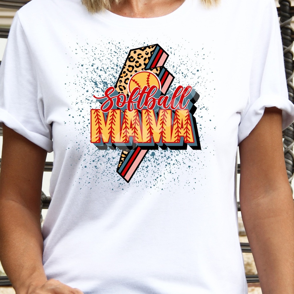 Softball Mama T shirt
